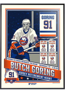 New York Rangers Butch Goring Deluxe Framed Posters