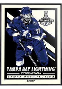Tampa Bay Lightning 20 Stanley Cup Champions Victor Hedman Deluxe Framed Posters