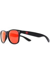 Black Nebraska Cornhuskers Mens Sunglasses - Black