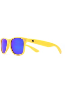 West Virginia Mountaineers Yellow Mens Sunglasses