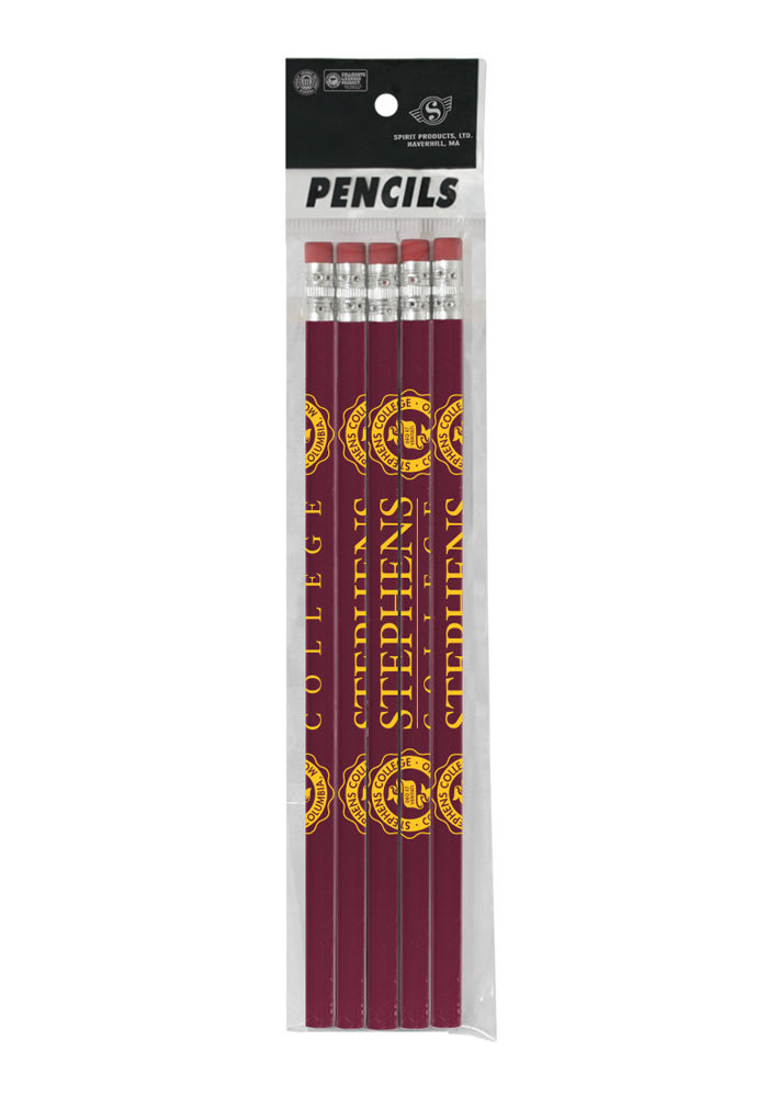 Stephens College Stars 5-Pack Pencil