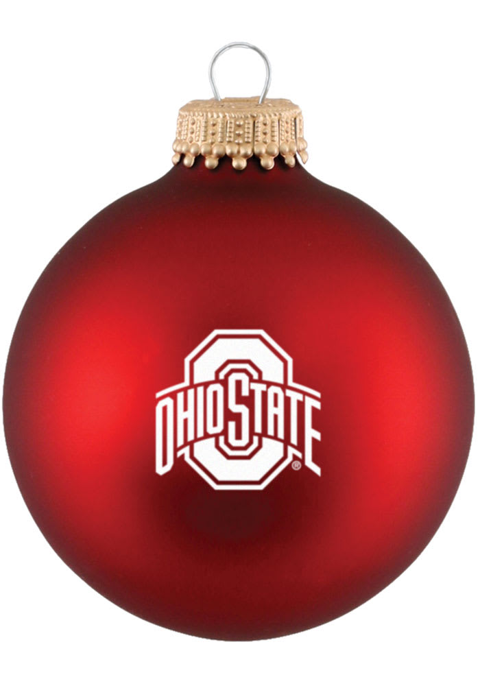 Ohio State Buckeyes Matte Ornament
