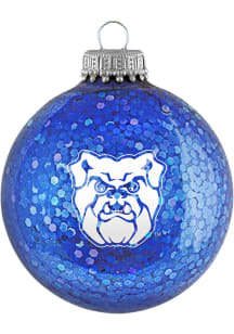 Butler Bulldogs Sparkle Blue Ornament