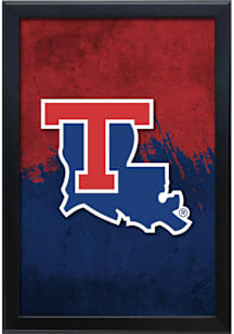 Louisiana Tech Bulldogs Snap Frame LED Sign - Black