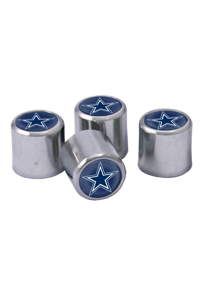 Dallas Cowboys 4 Pack Auto Accessory Valve Stem Cap