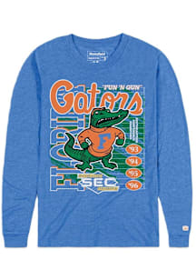 Homefield Florida Gators Blue Football Fun N Gun SEC Champions Long Sleeve T Shirt