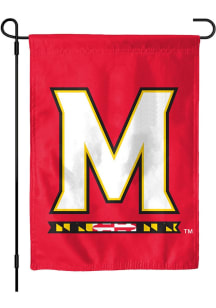 Red Maryland Terrapins 13x18 2 Sided Garden Flag