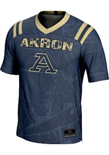 ProSphere Akron Zips Navy Blue Football Vigor Football Football Jersey
