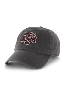 47 Texas A&amp;M Aggies Clean Up Adjustable Hat - Charcoal
