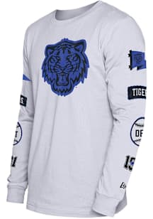 New Era Detroit Tigers Grey Game Day Long Sleeve T Shirt