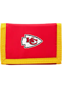 Kansas City Chiefs Velcro Mens Trifold Wallet