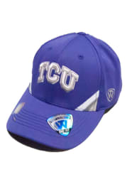 Top of the World TCU Horned Frogs Mens Purple Wedge Flex Hat