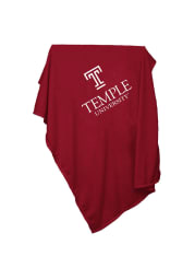Temple Owls Team Logo Sweatshirt Blanket