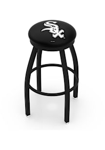 Chicago White Sox Black Pub Stool - Black