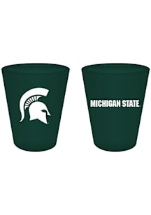 Michigan State Spartans 2oz Frosted Shot Glass
