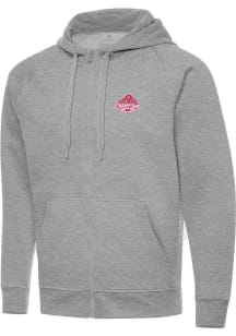 Grey Ohio State Buckeyes Antigua Mens 2024 Football National Champions Victory Big and Tall Ligh..