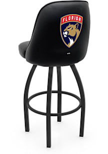 Florida Panthers Padded Swivel Pub Stool - Black