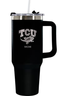 TCU Horned Frogs Mom 40oz Stainless Steel Tumbler - Black