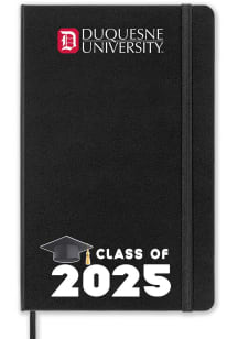 Duquesne Dukes Class of 25 team logo Notebook and Folder - Black