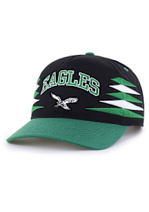 47 Philadelphia Eagles Diamond Cut Hitch Adjustable Hat - Black
