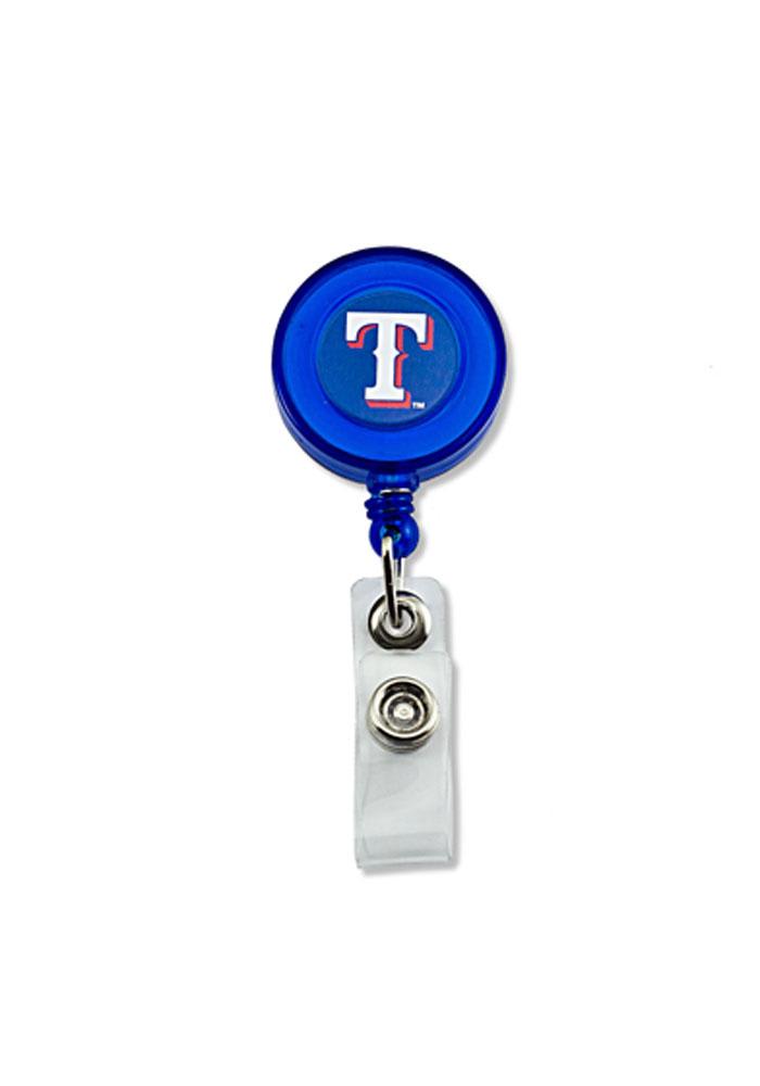 Texas Rangers Plastic Badge Holder