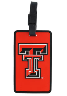 Texas Tech Red Raiders Red Rubber Luggage Tag
