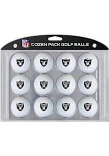 Las Vegas Raiders Dozen Pack Golf Balls