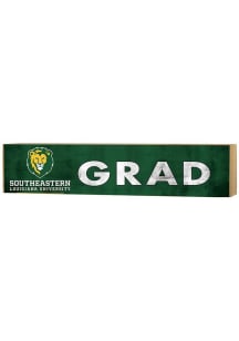 KH Sports Fan Southeastern Louisiana Lions Grad graduation graphic Sign - Green