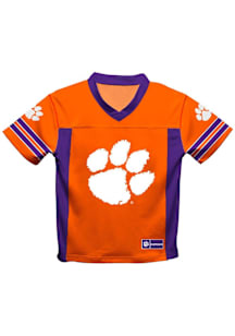 Vive La Fete Clemson Tigers Youth Orange Wilson Football Jersey