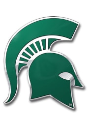 Sports Licensing Solutions Michigan State Spartans Aluminum Color Car Emblem - Green