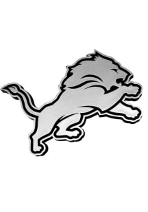 Sports Licensing Solutions Detroit Lions Plastic Car Emblem - Silver