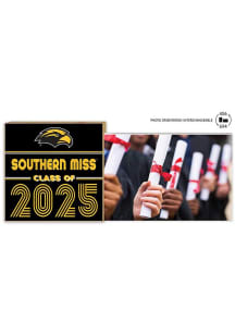 Southern Mississippi Golden Eagles Class of 2025 unique photo frame Picture Frame - Black