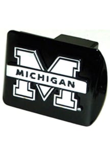 Black Michigan Wolverines Black Hitch Cover