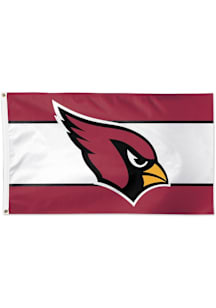 Arizona Cardinals 3x5 Silk Screen Grommet Flag - Red