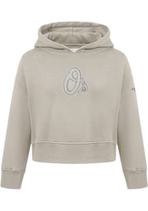 Pro Standard Baltimore Orioles Toddler Tan Neutral Long Sleeve Hooded Sweatshirt