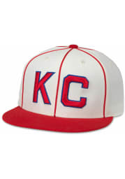 Kansas City Monarchs White Archive 400 Mens Snapback Hat