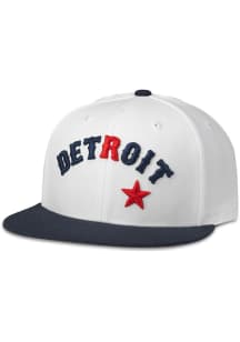 Detroit Stars Grey 2T Archive 400 Mens Snapback Hat