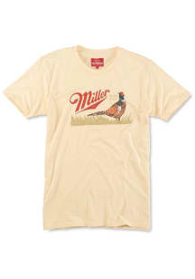 RALLY White Miller High Life Short Sleeve Fashion T Shirt