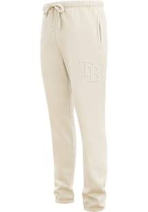 Pro Standard Tampa Bay Rays Mens White Neutral Sweatpants