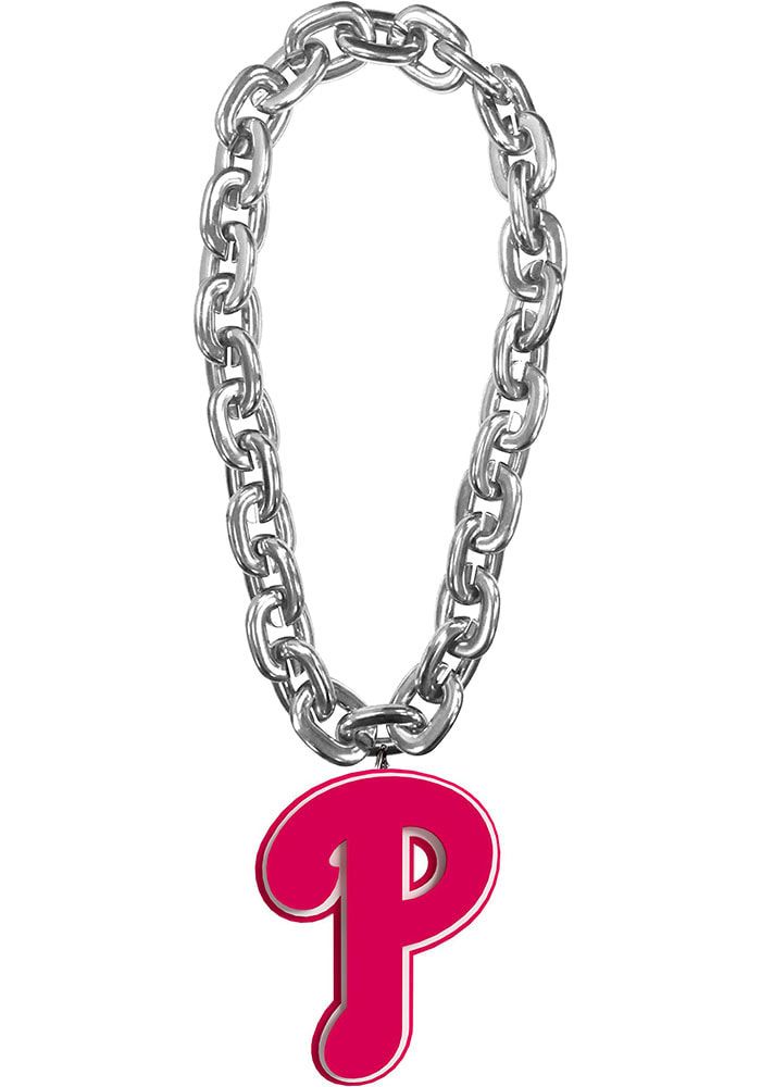 Philadelphia Phillies Necklace Chain Rhinestone Hoop – Team Spirit Store USA