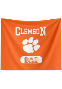 Clemson Tigers Dad 34x40 Tapestry Blanket
