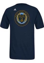 Philadelphia Union Infant Primary Logo Short Sleeve T-Shirt Navy Blue
