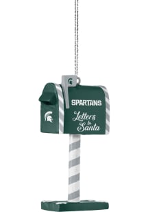 Green Michigan State Spartans Mailbox Ornament