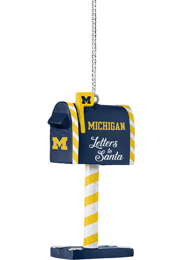 Michigan Wolverines Mailbox Ornament