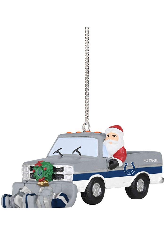 Indianapolis Colts Snow Plow Ornament