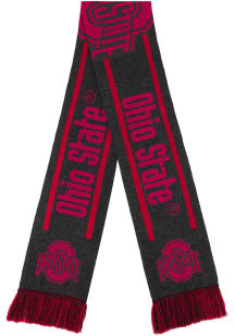 Forever Collectibles Ohio State Buckeyes Charcoal Gray Mens Scarf