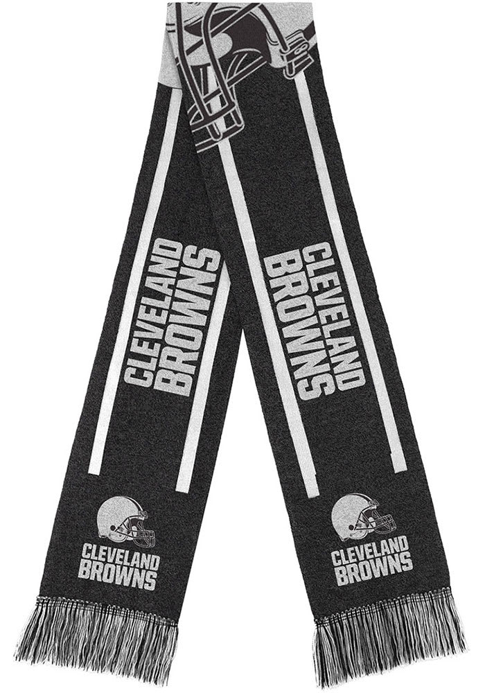 Cleveland Browns Charcoal Gray Mens Scarf