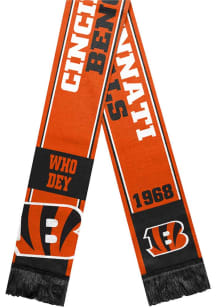 Forever Collectibles Cincinnati Bengals Thematic Mens Scarf