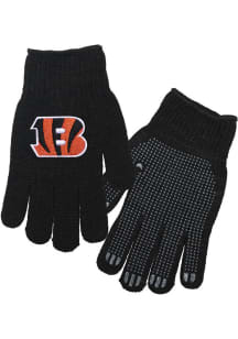 Forever Collectibles Cincinnati Bengals Black Knit Work Mens Gloves