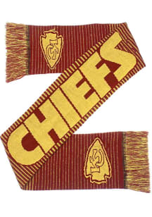 Forever Collectibles Kansas City Chiefs Glitter Stripe Acrylic Womens Scarf